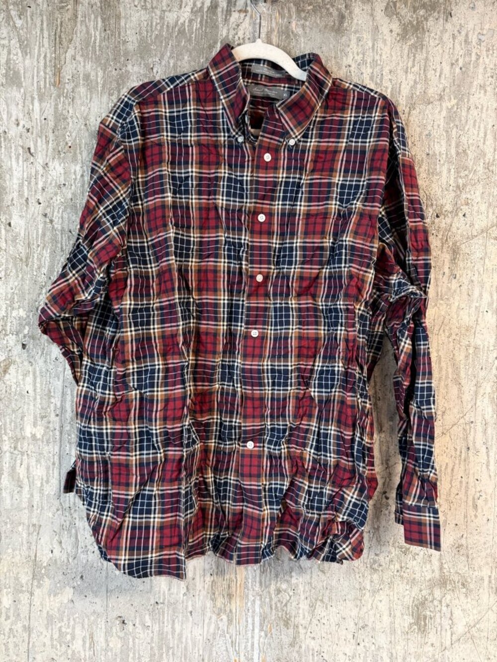 DANIEL CREMIUEX Men's Signature Collection Cotton Long Sleeve Shirt Size XL